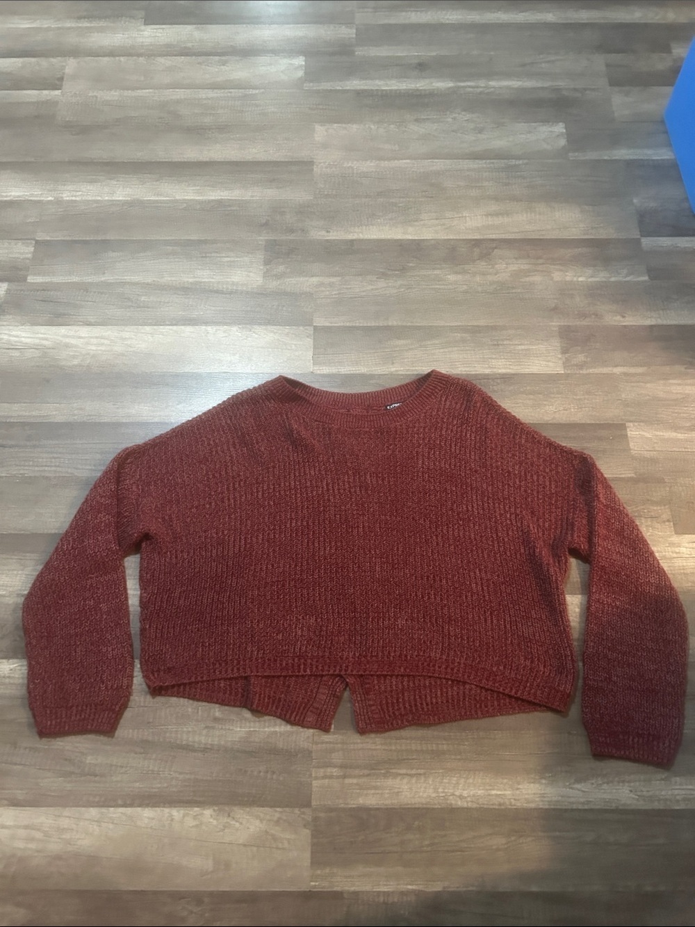 Express Women’s Sweater Red Crewneck Size XL